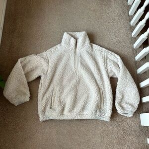 Athleta Women’s  Cream Sherpa Jacket